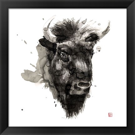 Framed Buffalo Print