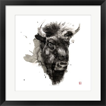 Framed Buffalo Print