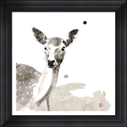 Framed Deer Print
