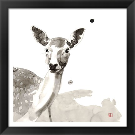 Framed Deer Print