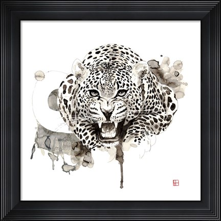 Framed Leopard Print