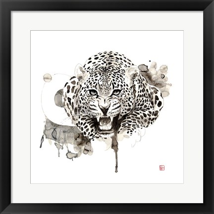 Framed Leopard Print