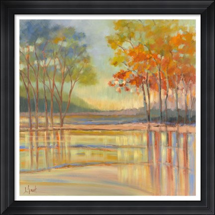 Framed Flowing Water Print