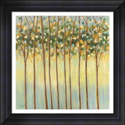 Framed Awakening Tree Tops Print