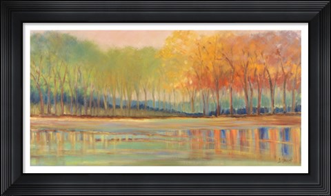 Framed Flowing Streams Revisited Print