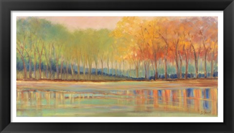 Framed Flowing Streams Revisited Print