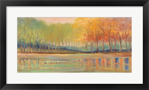 Framed Flowing Streams Revisited Print