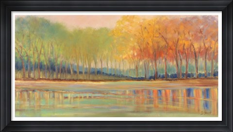 Framed Flowing Streams Revisited Print