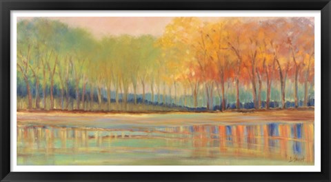 Framed Flowing Streams Revisited Print