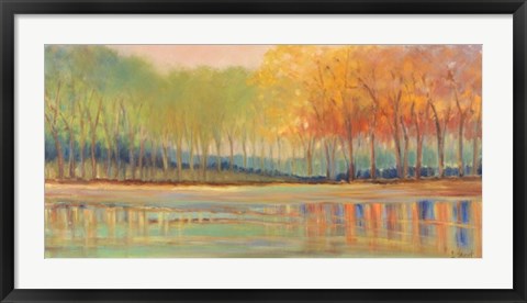 Framed Flowing Streams Revisited Print