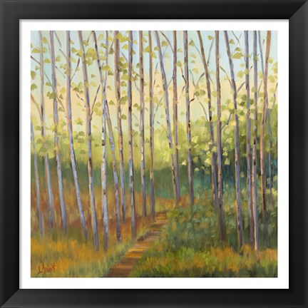 Framed Vista Trees Print