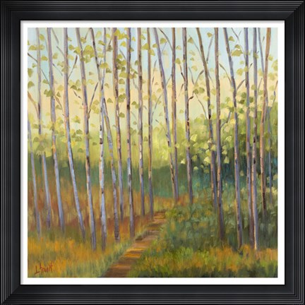 Framed Vista Trees Print