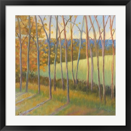Framed Beginning to Peak Print