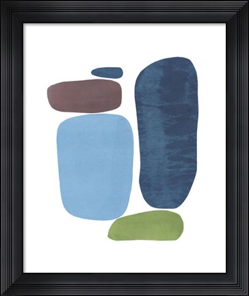 Framed Standing Stone I Print