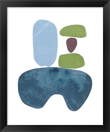 Framed Standing Stone IV Print