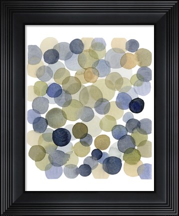 Framed Series Dots Autumn Print