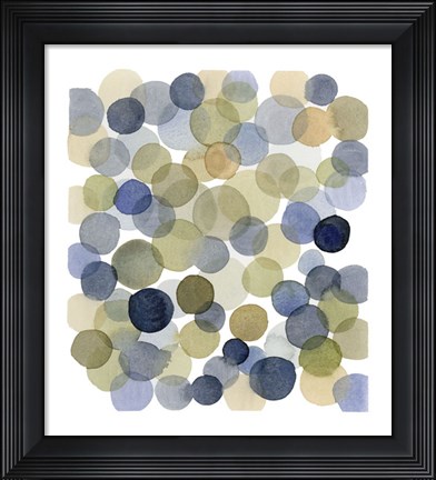 Framed Series Dots Autumn Print