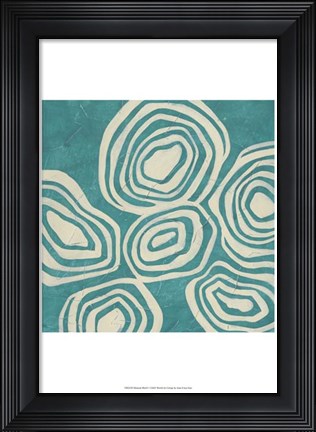 Framed Mineral Motif I Print