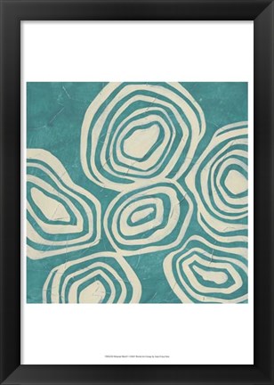 Framed Mineral Motif I Print