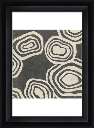 Framed Mineral Motif II Print