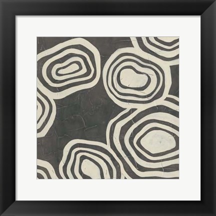 Framed Mineral Motif II Print