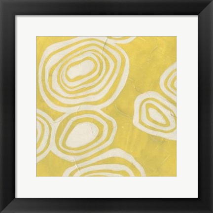 Framed Mineral Motif III Print