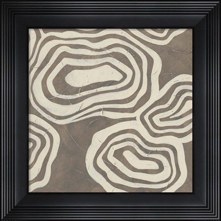 Framed Mineral Motif IV Print
