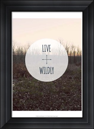 Framed Centered Sentiment I Print