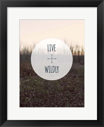 Framed Centered Sentiment I Print