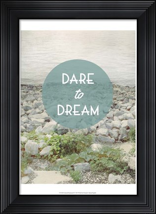 Framed Centered Sentiment II Print