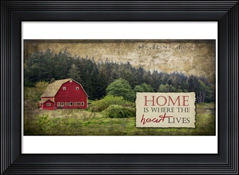 Framed Widby&#39;s Sentiments I Print