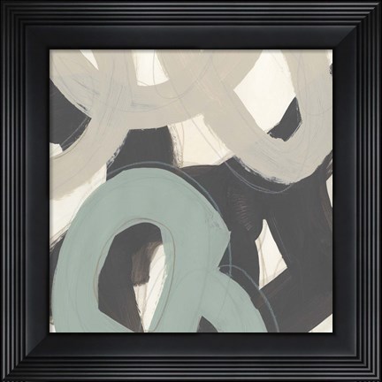 Framed Clean Slate I Print