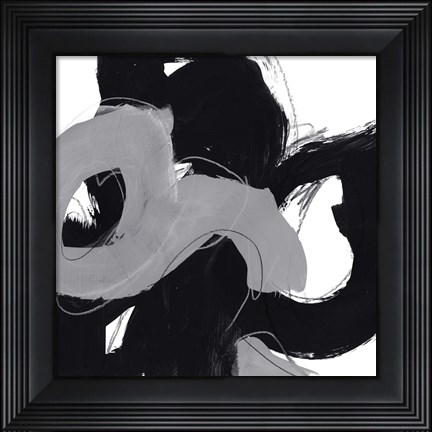 Framed Monochrome VI Print