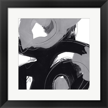 Framed Monochrome VII Print