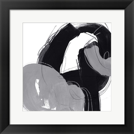 Framed Monochrome IX Print