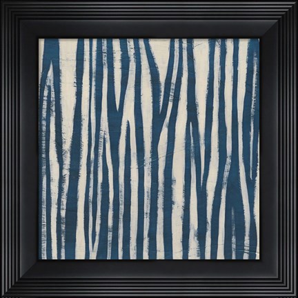 Framed Indigo Signals VI Print