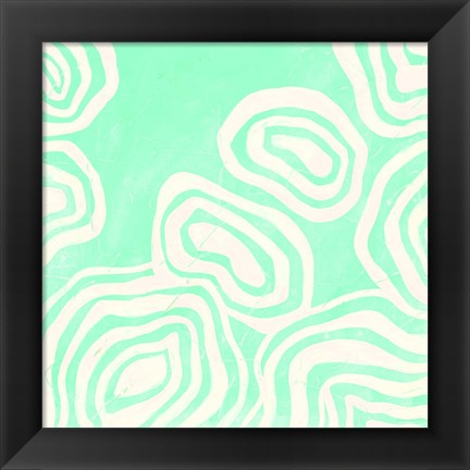 Framed Bright Mineral I Print