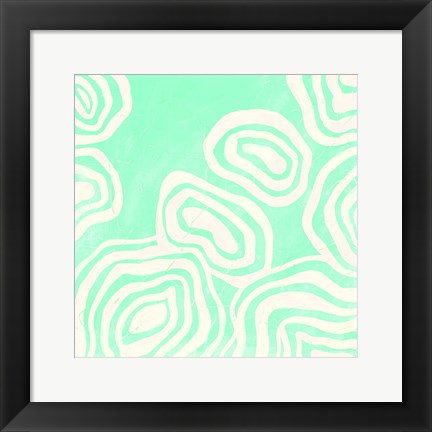 Framed Bright Mineral I Print