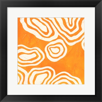 Framed Bright Mineral IV Print