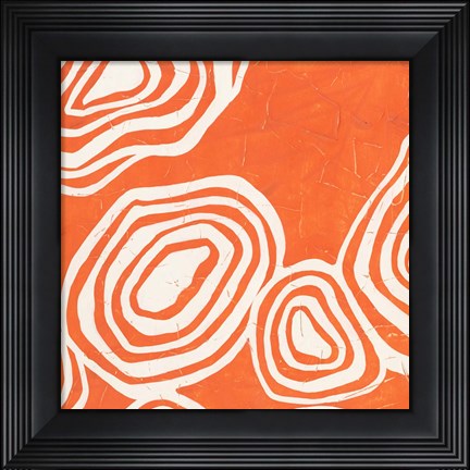 Framed Bright Mineral VI Print
