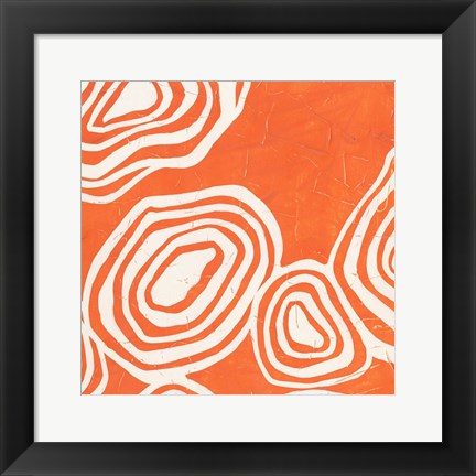 Framed Bright Mineral VI Print