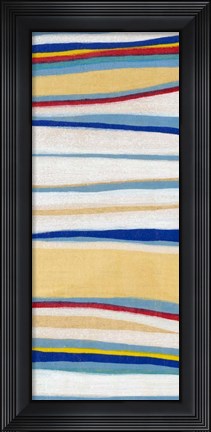 Framed Wavy Lines II Print
