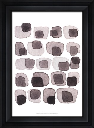 Framed Grey Slate IV Print