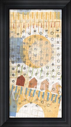 Framed Home Grid IV Print