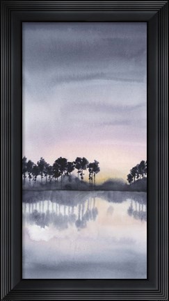 Framed Bayside Sunset I Print