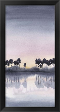 Framed Bayside Sunset II Print