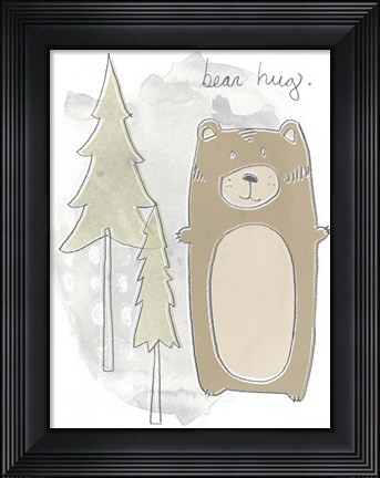 Framed Woodland Whimsy II Print