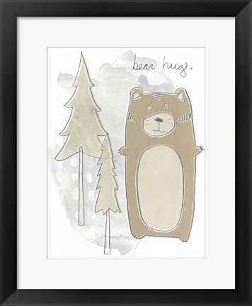 Framed Woodland Whimsy II Print