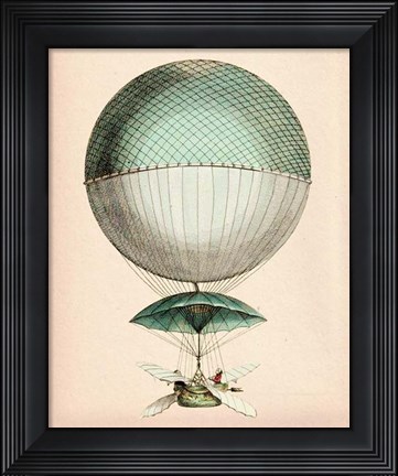 Framed Vaisseau Volant Print
