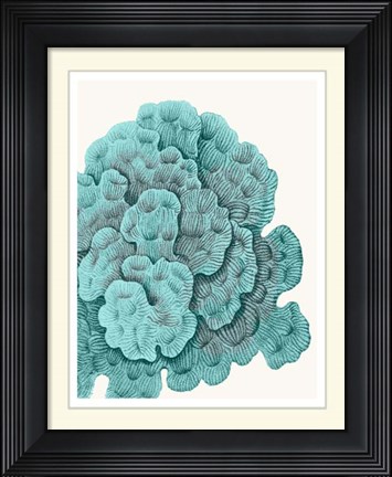 Framed Blue Underwater Scenes 1 b Print